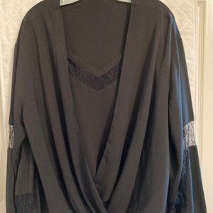 Black dress blouse
